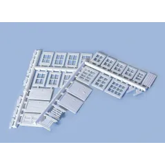 WILLS KITS Window, Doors, Gates & Porch OO/HO Gauge SS86