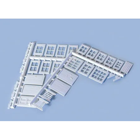 WILLS KITS Window, Doors, Gates & Porch OO/HO Gauge SS86