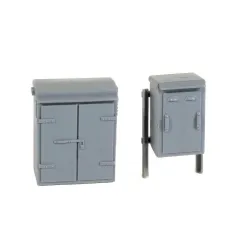 WILLS KITS Relay Boxes (set 2) OO/HO Gauge SS88