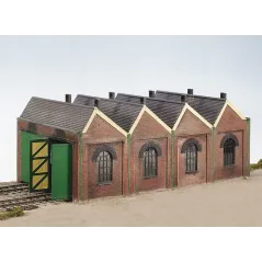 WILLS KITS Two Road Engine Shed OO/HO Gauge CK12
