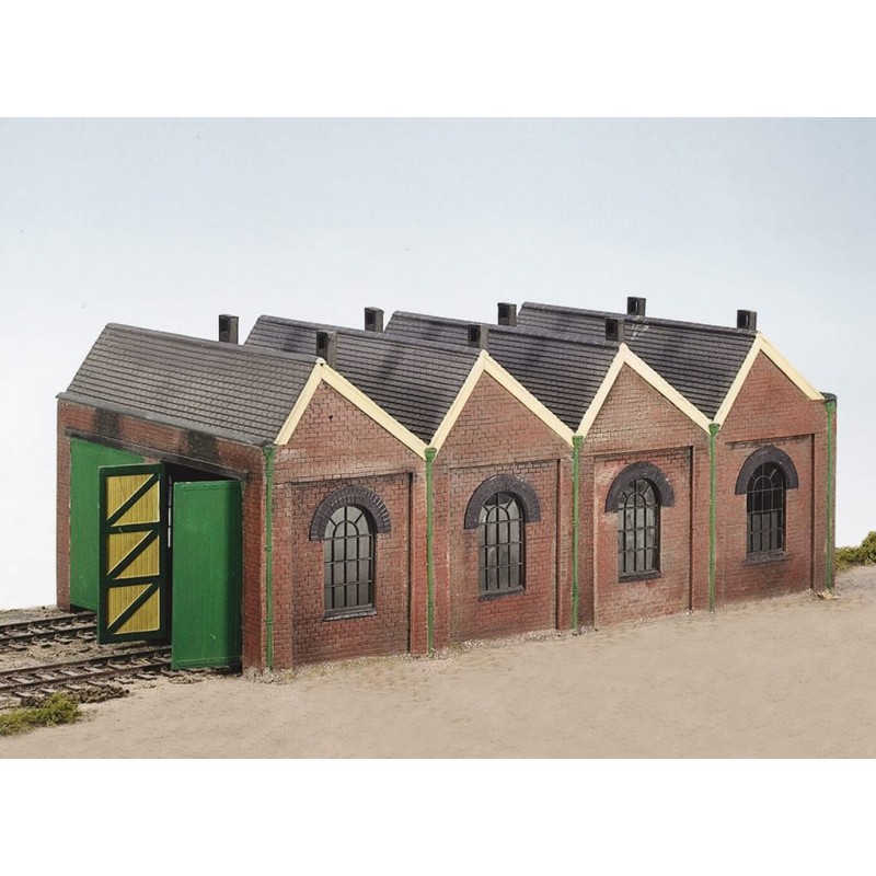 WILLS KITS Two Road Engine Shed OO/HO Gauge CK12