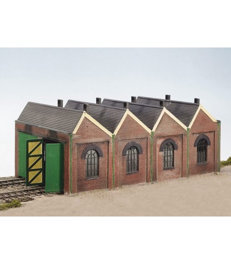 WILLS KITS Two Road Engine Shed OO/HO Gauge CK12