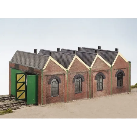WILLS KITS Two Road Engine Shed OO/HO Gauge CK12