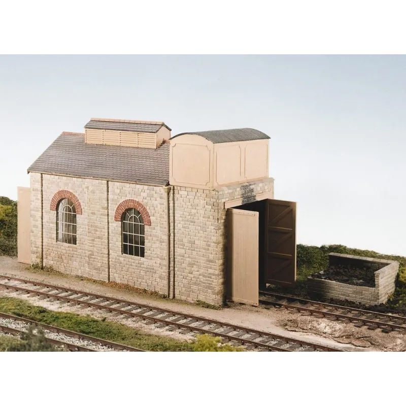 WILLS KITS Single Road Engine Shed OO/HO Gauge CK14