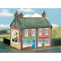 WILLS KITS Semi-detached Shops OO/HO Gauge CK18