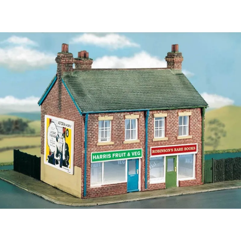 WILLS KITS Semi-detached Shops OO/HO Gauge CK18