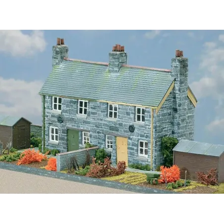 WILLS KITS Semi-detached Stone Cottages OO/HO Gauge CK21