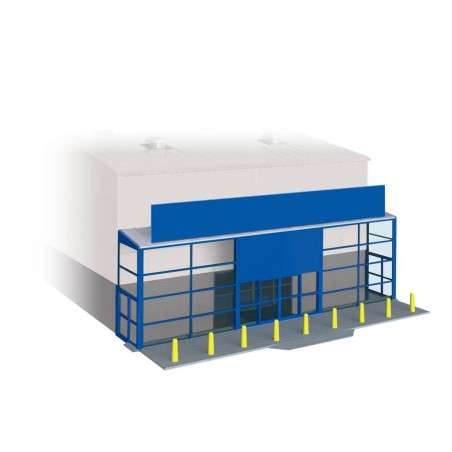 WILLS KITS Supermarket Frontage Kit OO Gauge SSM310