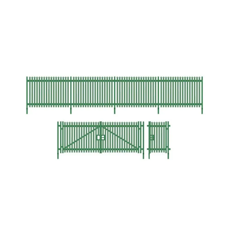 WILLS KITS Modern Palisade Fencing with Gates (1460mm) OO Gauge SSM316