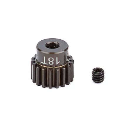 ASSOCIATED FACTORY TEAM ALUM. PINION GEAR 18T 48DP 1/8"SHAFT