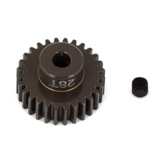 ASSOCIATED FACTORY TEAM ALUM. PINION GEAR 28T 48DP 1/8"SHAFT