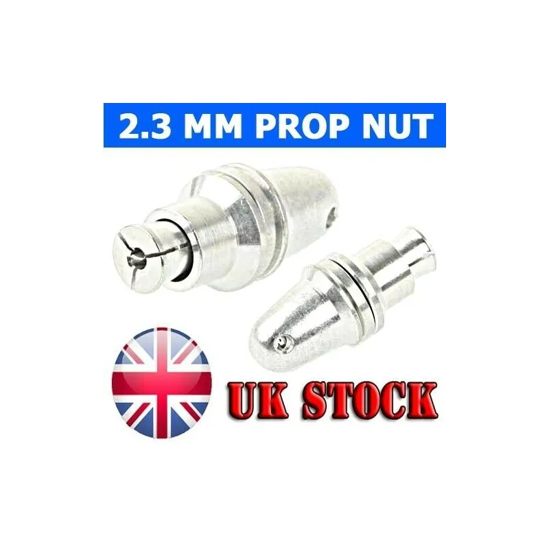 2.3mm Prop Nut Adaptor (Silver)