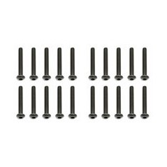 Team Associated M3 X 22 Button Head Hex Screws (10)