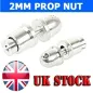 2mm Prop Nut Adaptor (Silver)