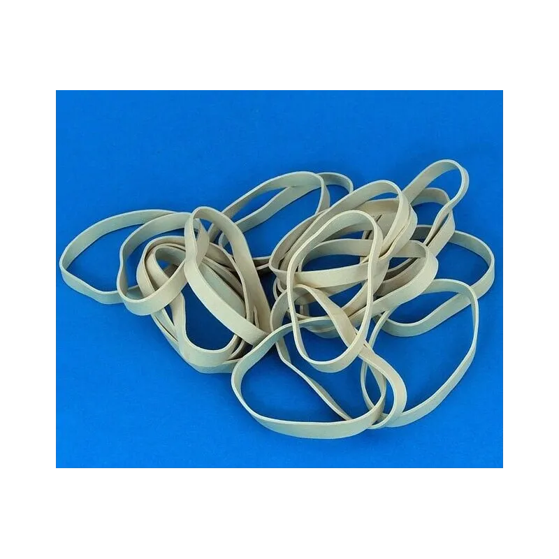 4" White Rubber Wing Bands Width 6mm 4" White Rubber Wing Bands Width 6mm