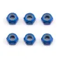 ASSOCIATED FT M3 LOCKNUT BLUE ALUMINIUM