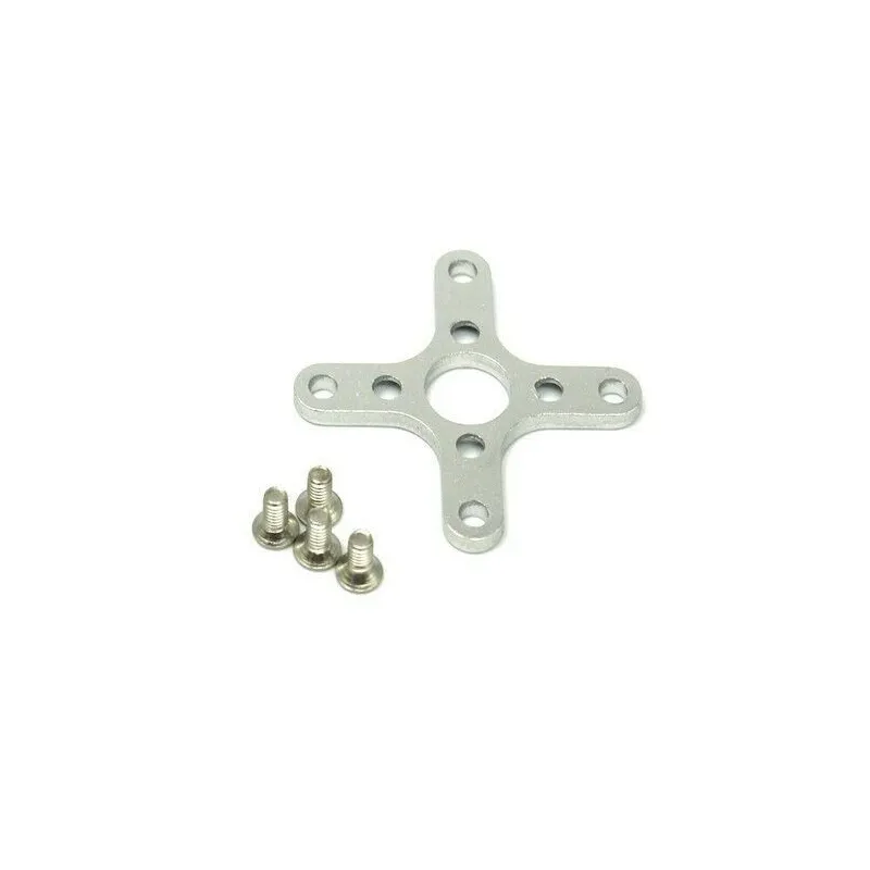 Cross Motor Mount X Style Holder Silver 