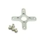 Cross Motor Mount X Style Holder Silver 