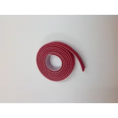 10mm Wide Velcro (loops & hooks integrated) 1 Meter - Red