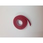 10mm Wide hook and loop (loops & hooks integrated) 1 Meter - Red