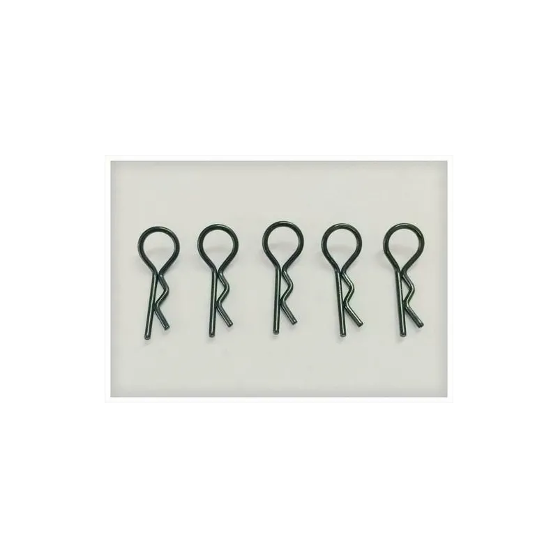 Body Clips Black (PK 5 ) 