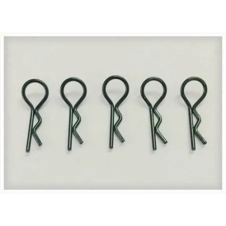 Body Clips Black (PK 5 ) 