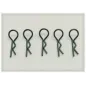 Body Clips Black (PK 5 ) 