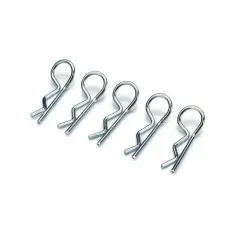 Body Clips silver (PK 5 ) 
