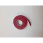 15mm Wide hook and loop (loops & hooks integrated) 1 Meter - Red