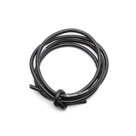 REEDY PRO SILICONE WIRE 12AWG BLACK (1m)