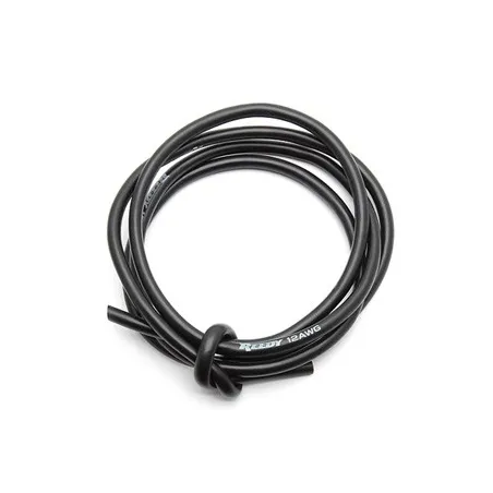 REEDY PRO SILICONE WIRE 12AWG BLACK (1m)