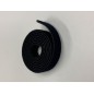 15mm Wide Velcro (loops & hooks integrated) 1 Meter - Black