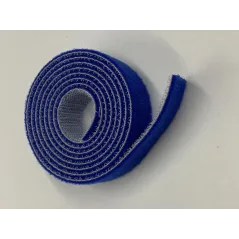 20mm Wide Velcro (loops & hooks integrated) 1 Meter - BLUE