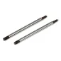 ASSOCIATED RC8T3 FACTORY TEAM CHROME SHOCK SHAFTS 33.5mm