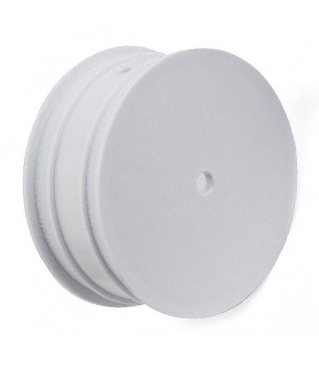 ASSOCIATED BUGGY WHEEL 12MM HEX 2.2" 4WD FRONT WHITE
