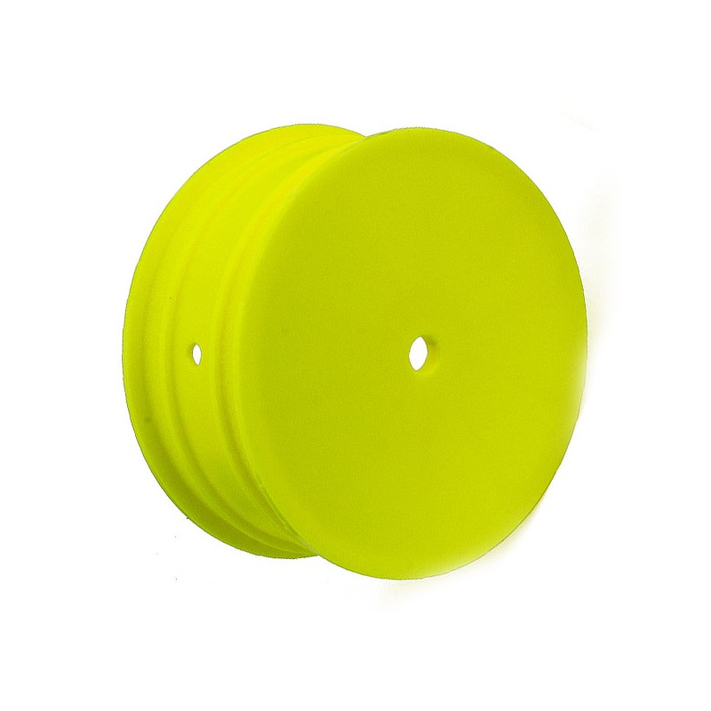 ASSOCIATED BUGGY WHEEL 12MM HEX 2.2" 4WD FRONT YELLOW B64/B74