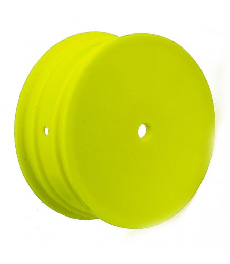 ASSOCIATED BUGGY WHEEL 12MM HEX 2.2" 4WD FRONT YELLOW