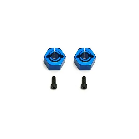TEAM ASSOCIATED 12MM ALUM. CLAMPING WHEEL HEX SC10 REAR