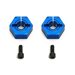 TEAM ASSOCIATED 12MM ALUM. CLAMPING WHEEL HEX SC10 FRONT
