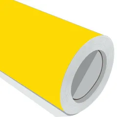 Self Adhesive Dark Yellow Gloss Vinyl 610mm x 1meter 
