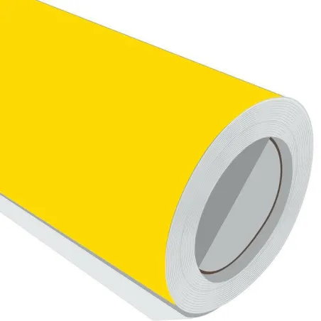 Self Adhesive Dark Yellow Gloss Vinyl 610mm x 1meter 