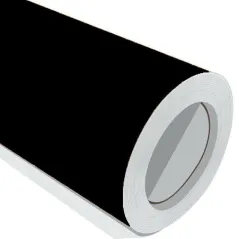 Self Adhesive Black Gloss Vinyl 610mm x 1meter 