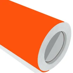 Self Adhesive Orange Gloss Vinyl 610mm x 1meter 