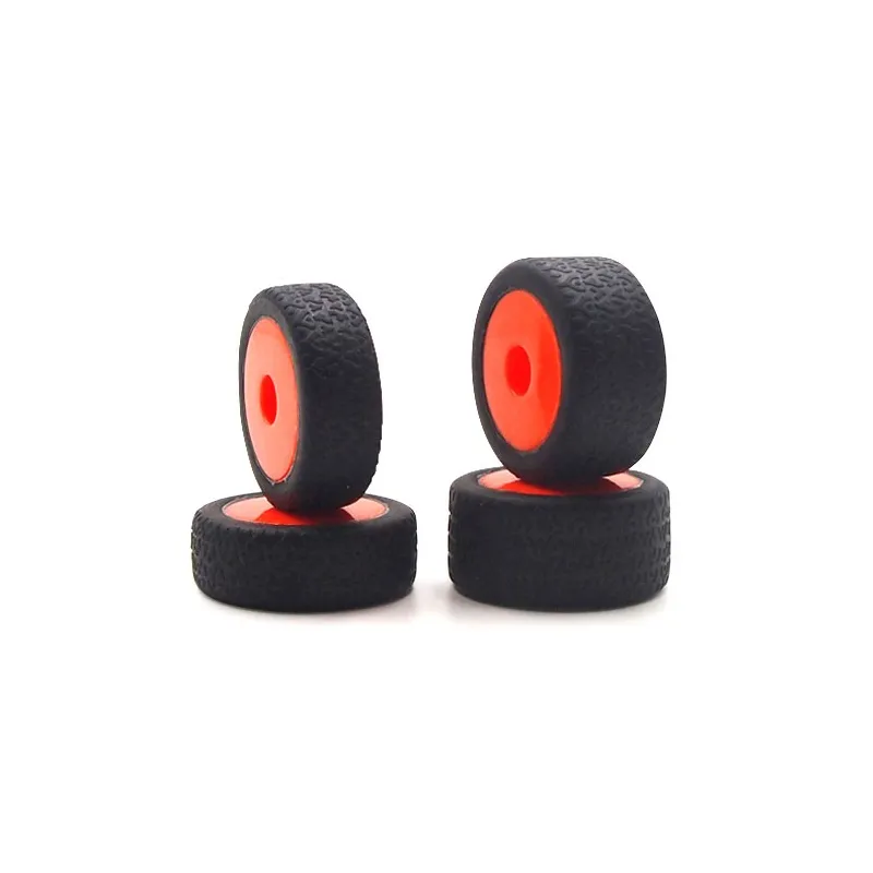 CARISMA GT24B ORANGE WHEELS/ TYRES MOUNTED
