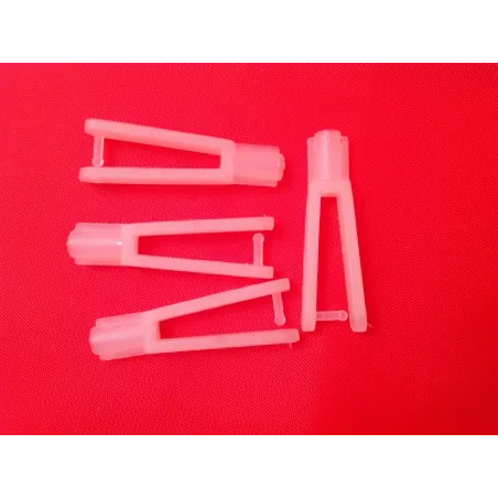 2mm rod hole x 29mm Nylon Clevises 4 pack