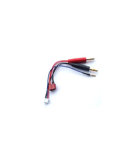 Etronix Balancer Adaptor For Lipo 2S With Deans/4mm/2mm Connetor