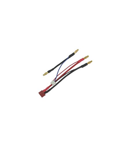 Etronix Balancer Adaptor For Lipo 2S With Deans/4mm/2mm Connetor