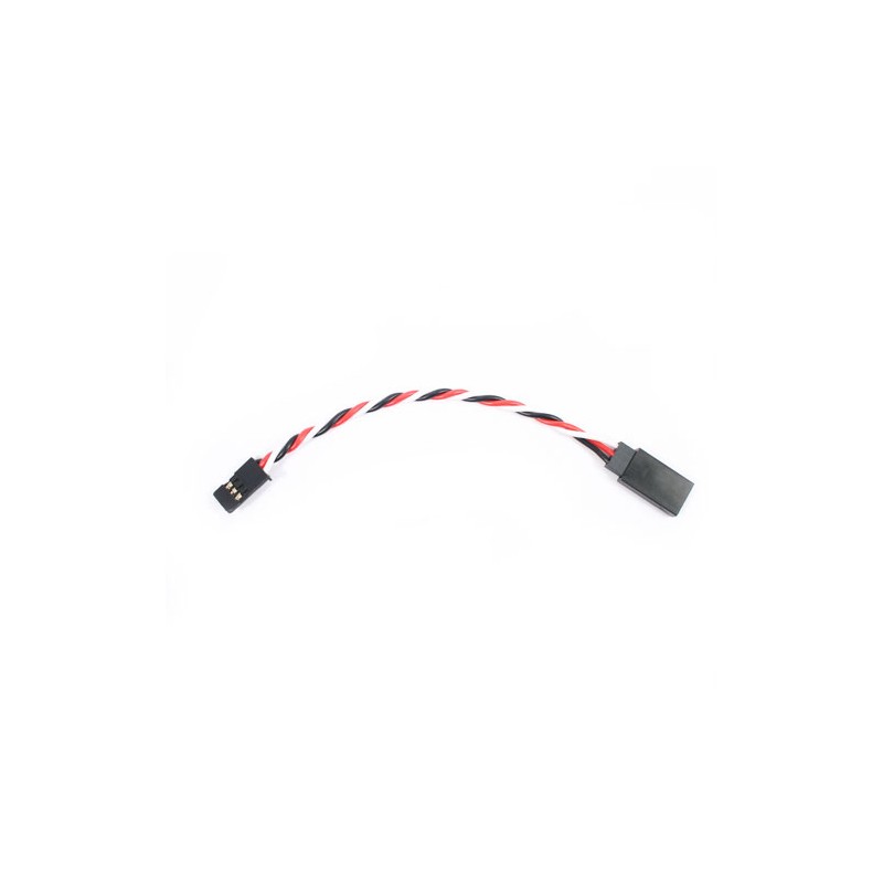 Etronix 10cm 22Awg Futaba Twisted Extension Wire