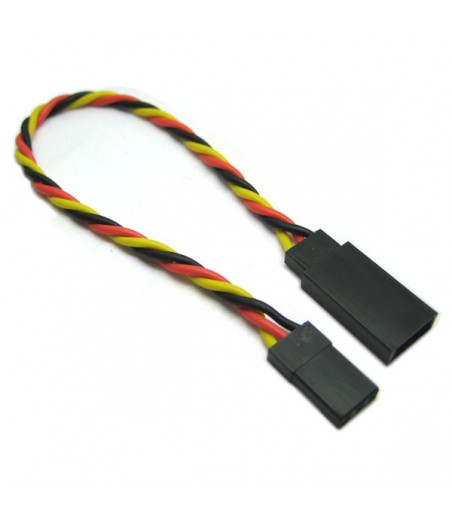 Etronix 10cm 22Awg Jr Twisted Extension Wire