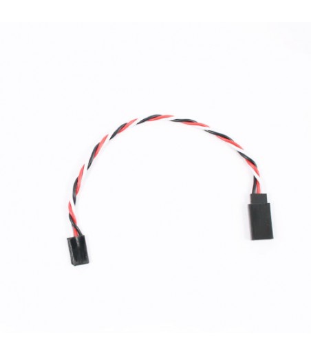 Etronix 15cm 22Awg Futaba Twisted Extension Wire